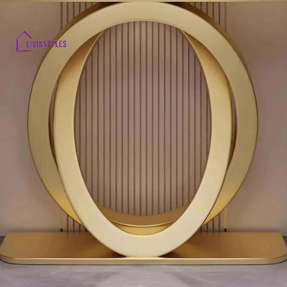 Yayin Stainless Steel Living Room Console Table