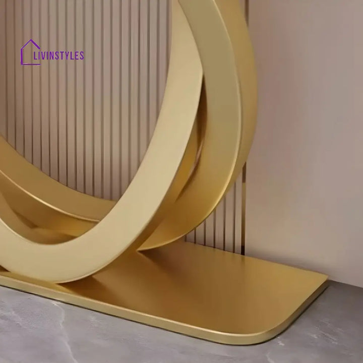 Yayin Stainless Steel Living Room Console Table