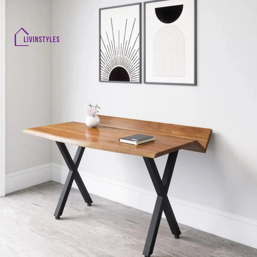 Yegor Solid Wood Study Table for Students