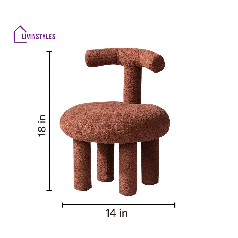 Yeremey Collection Brown Kids Room Chair Furniture