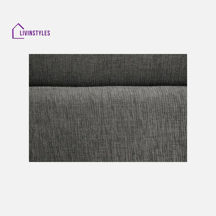 Yeremey Graphite Grey Fabric Sofa cum Bed