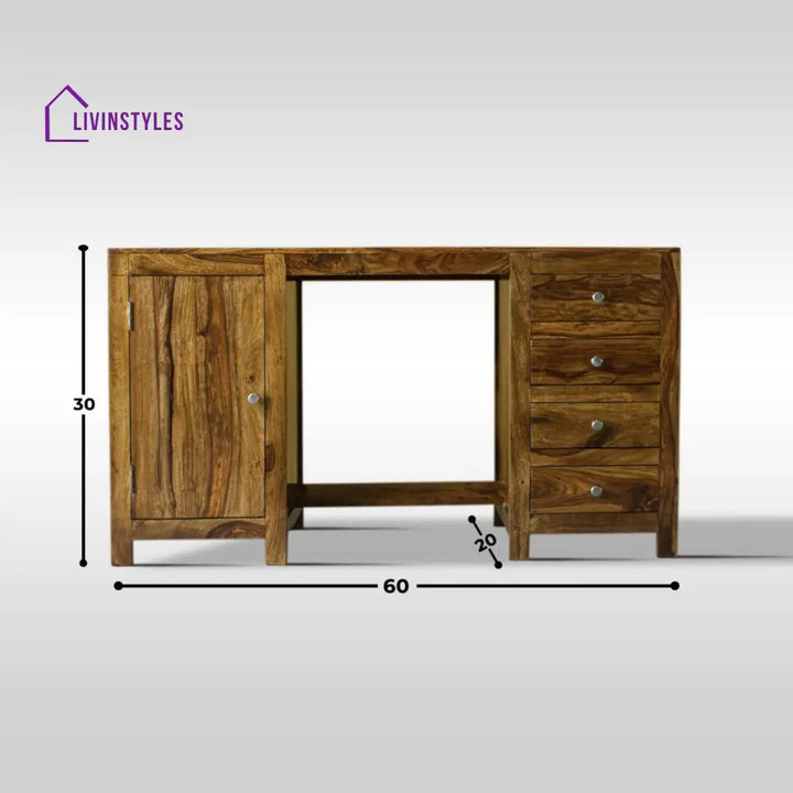 Anthea Solid Wood Study Table