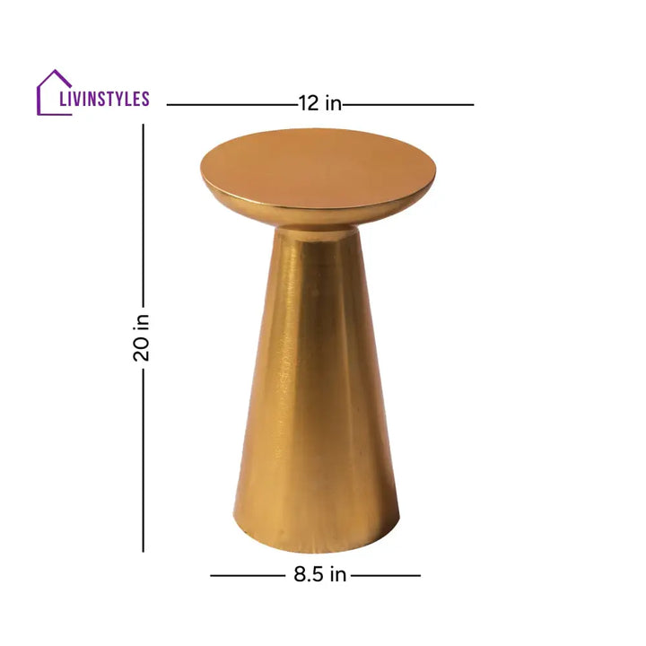 Yevdokim Rustic Radiance: Side Table Home & Garden