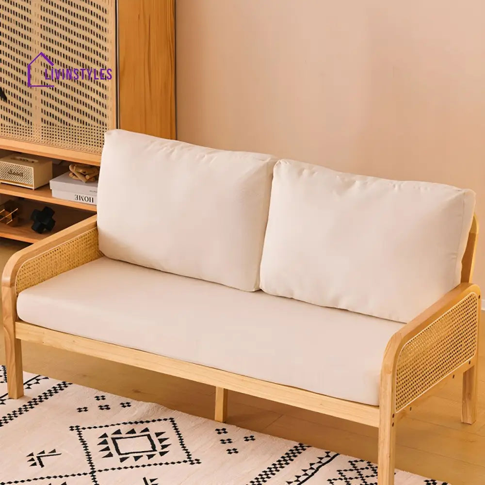 Yojita Solid Wood 3 + 2 + 1 Sofa Set for Living Room