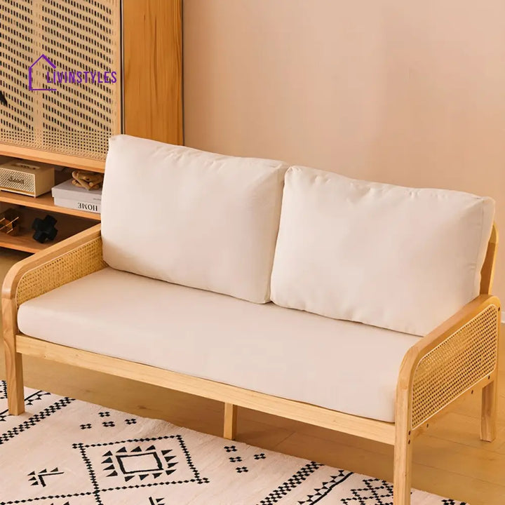 Yojita Solid Wood 3 + 2 + 1 Sofa Set for Living Room
