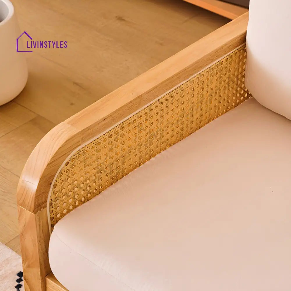 Yojita Solid Wood 3 + 2 + 1 Sofa Set for Living Room