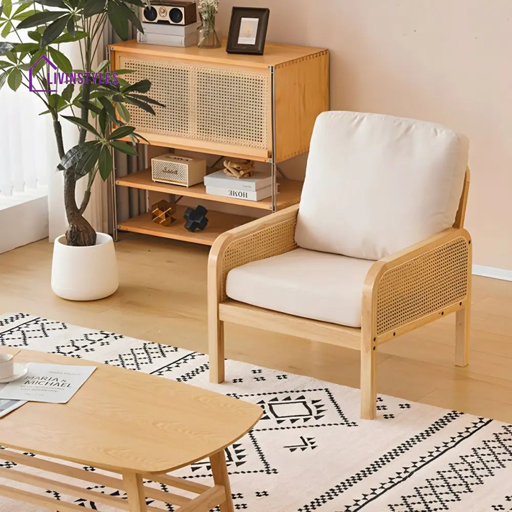 Yojita Solid Wood 3 + 2 + 1 Sofa Set for Living Room