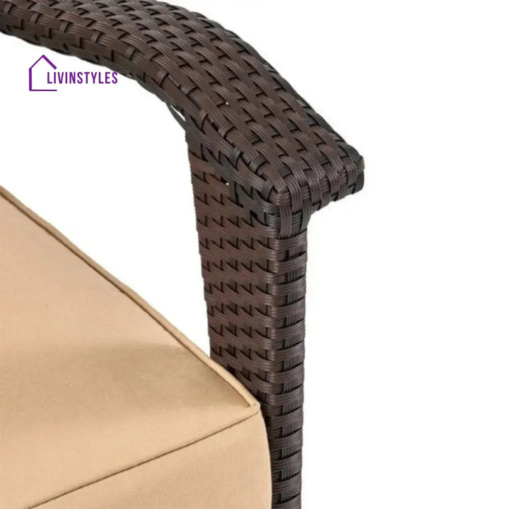 Yoko Brown 8 Seater Outdoor Wicker Conversation Set - Sofa Set