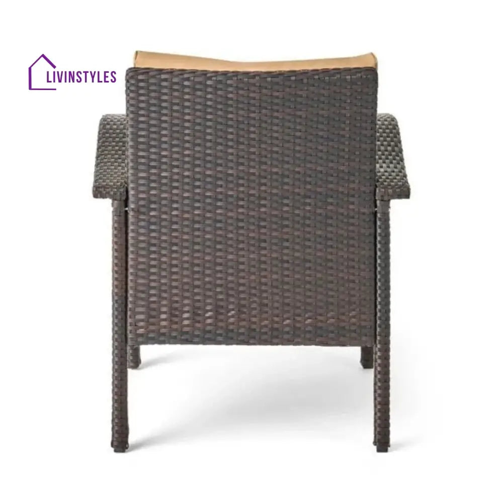Yoko Brown 8 Seater Outdoor Wicker Conversation Set - Sofa Set