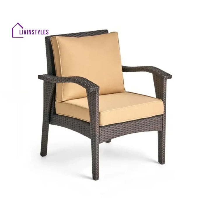 Yoko Brown 8 Seater Outdoor Wicker Conversation Set - Sofa Set