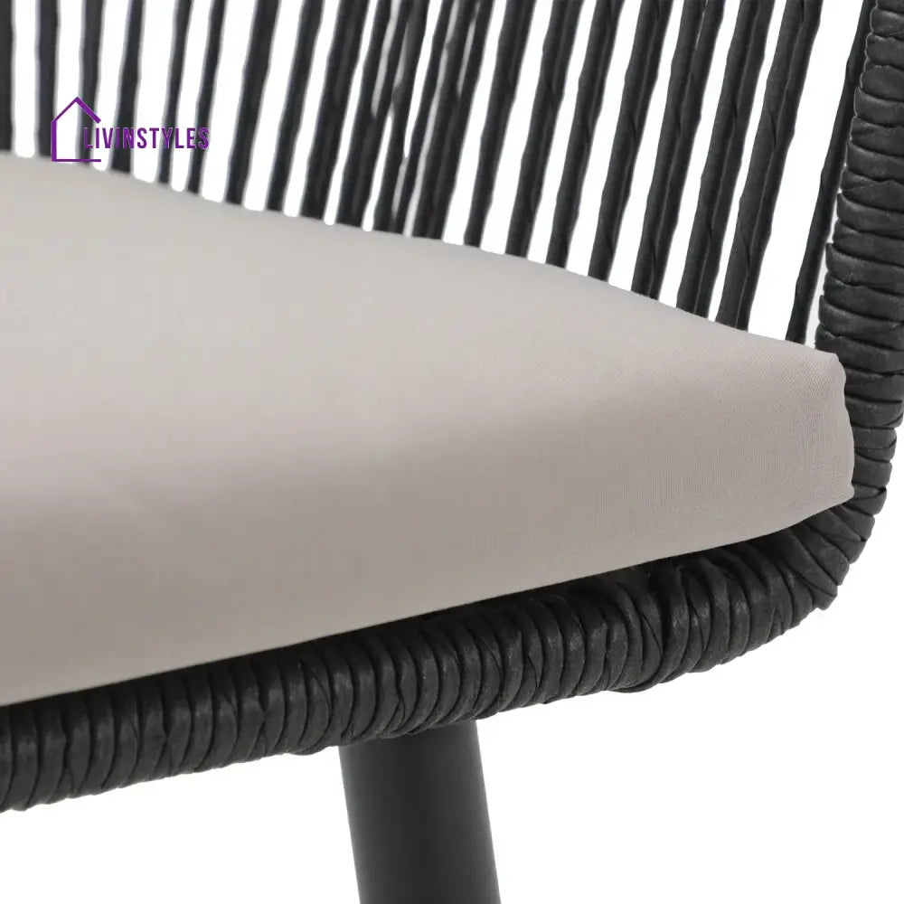 Yolanda 2-Piece Outdoor Rope Patio Dining Chairs - Dinning Chairs