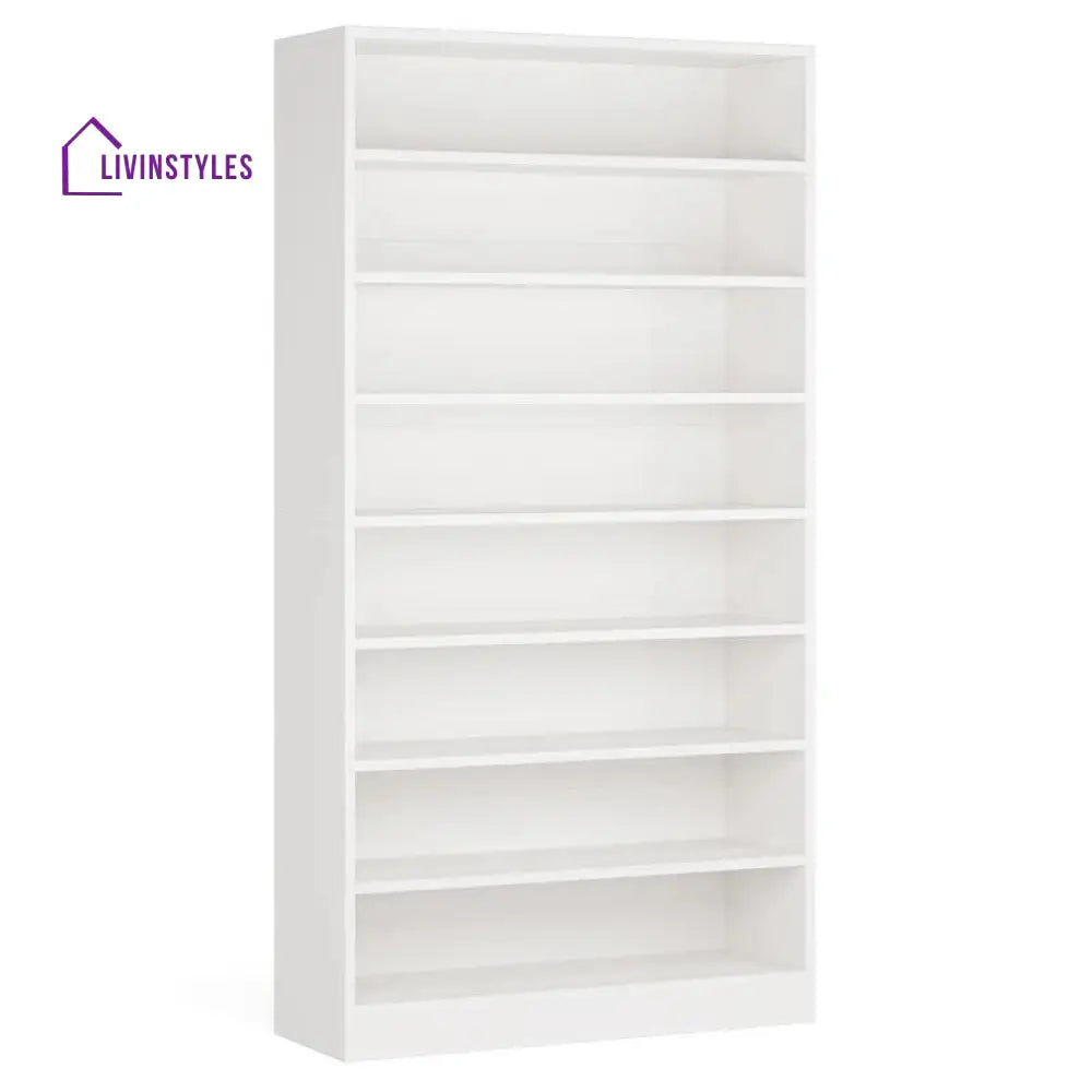 Yulia Engineered Wood Bookshelves | Bookshelf for Living Room | Bedroom | Drawing Room | Study Room