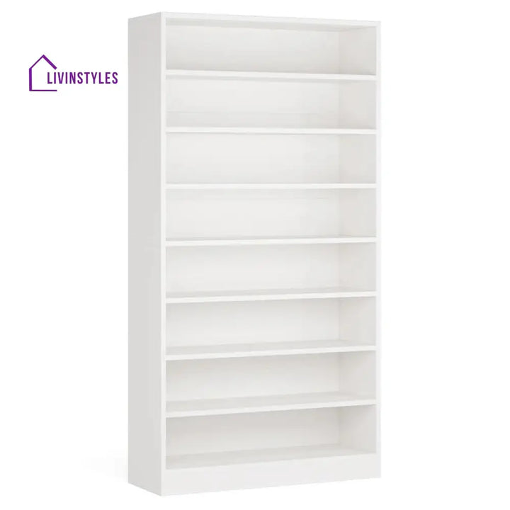 Yulia Engineered Wood Bookshelves | Bookshelf for Living Room | Bedroom | Drawing Room | Study Room