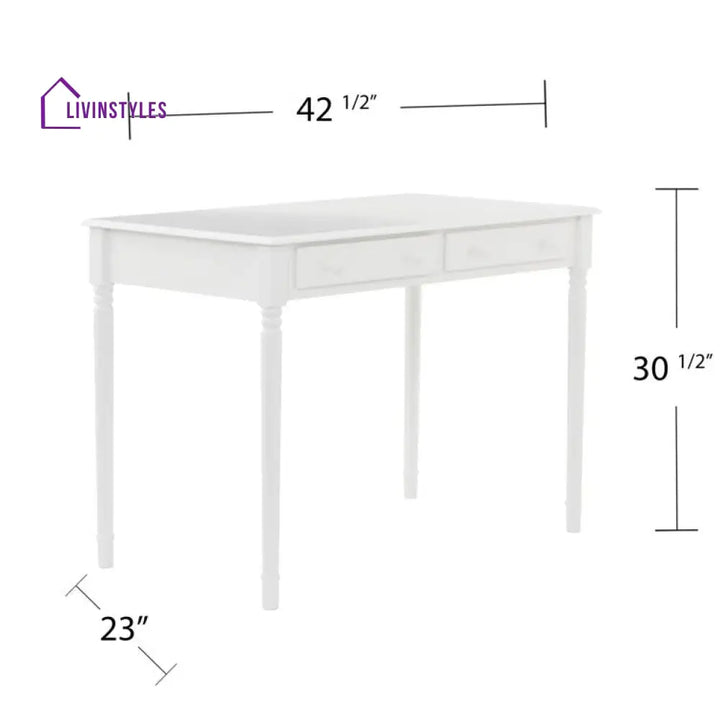 Yulia Solid Sheesham Wood Study Table for Students