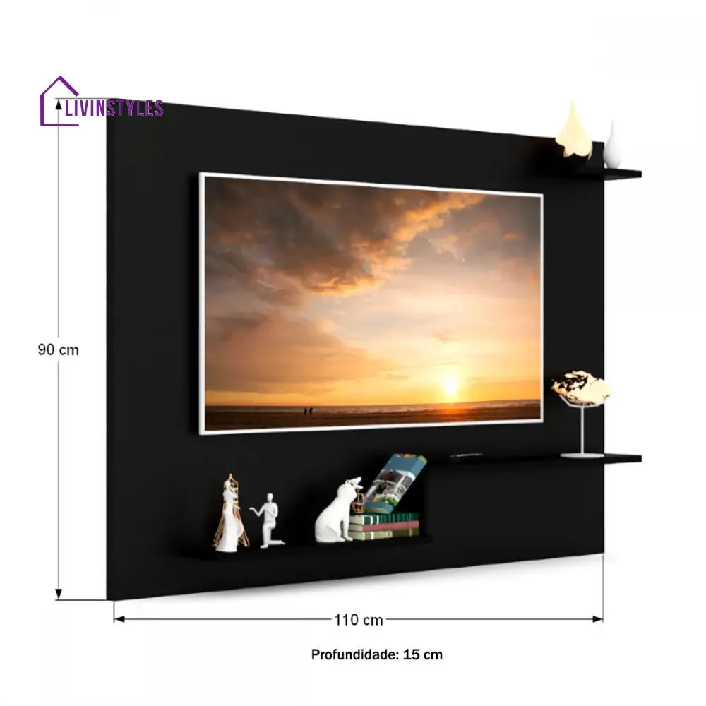 Yulia Wall Mounted Tv Unit Stand for Living Room