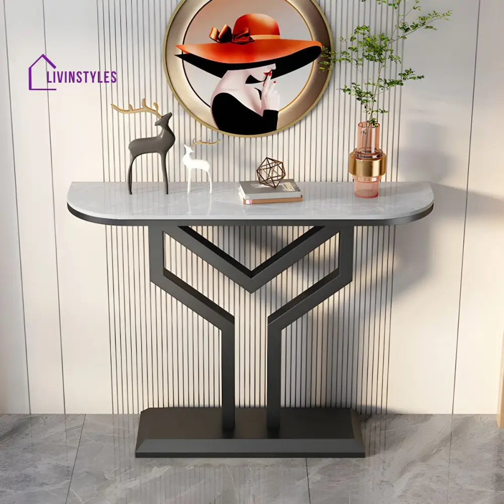 Yuri Stainless Steel Console Table for Living Room