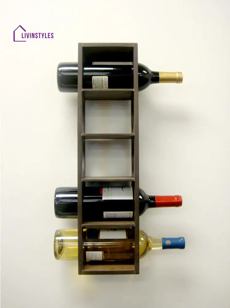 Yurii Solid Sheesham Wood Wine Rack Bar