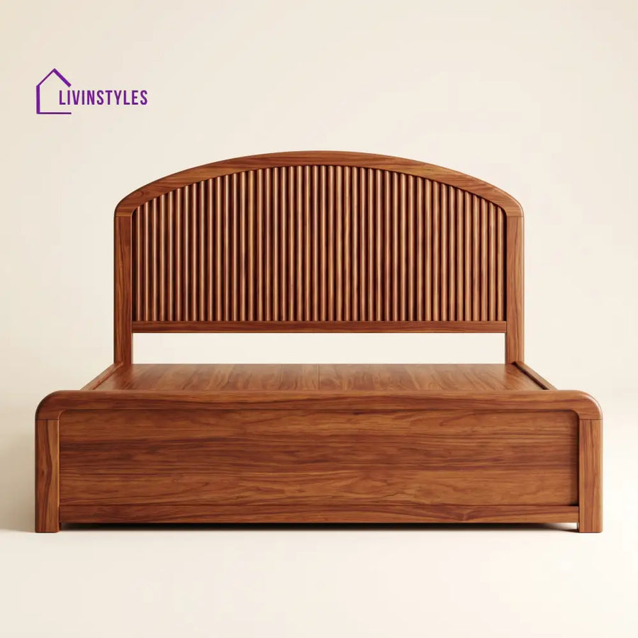 Yuvashree Sheesham Wood Bed With Box Storage | Wooden Bed