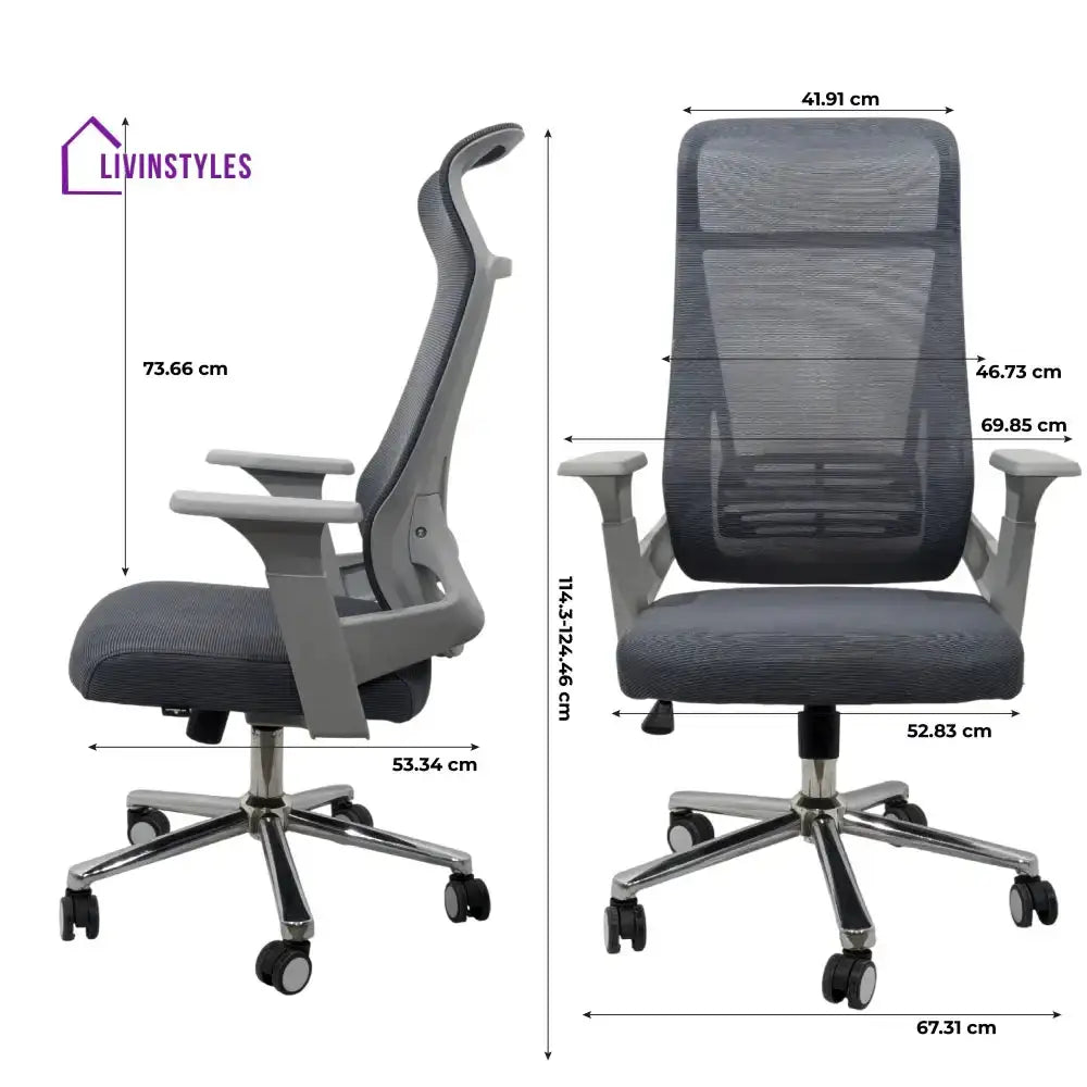 Zeta High Back Ergonomic Office Chair