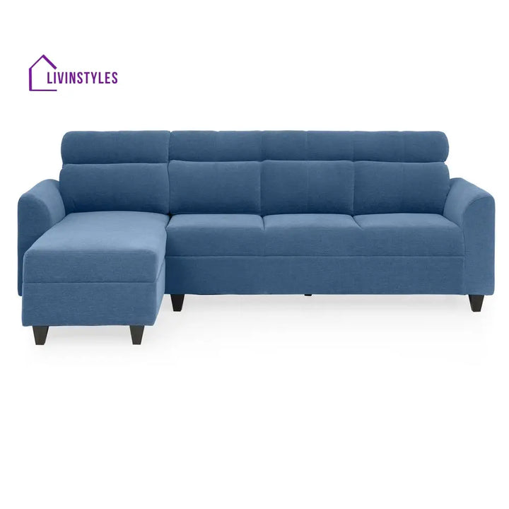Zivo Plus Sofa Lounger | 3 seater | Twilight Blue |  Duroflex Furniture