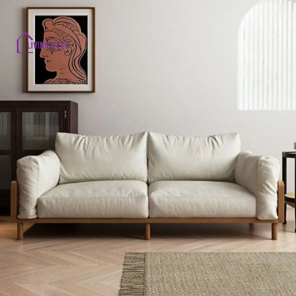 Ziyaara Solid Wood 3 + 2 + 1 Sofa Set for Living Room