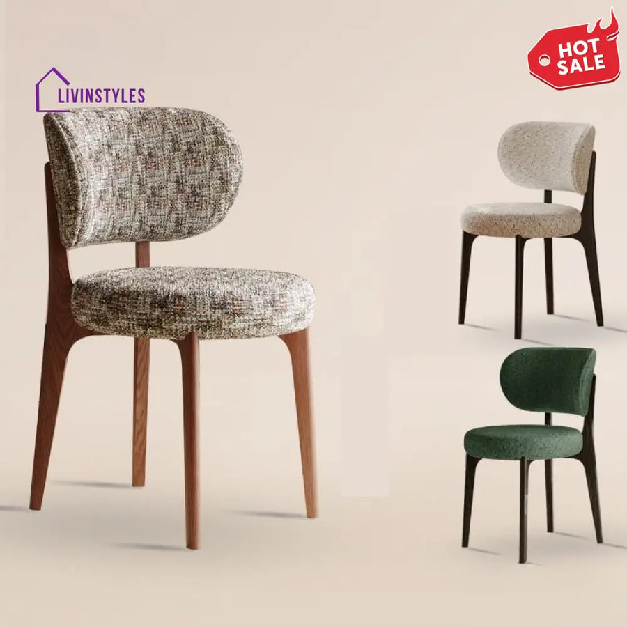 Ziyaara Wooden Dining Chair | Sheesham Wood