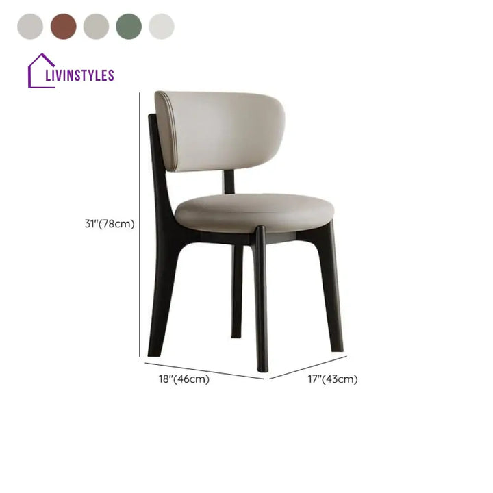Ziyaara Wooden Dining Chair | Sheesham Wood