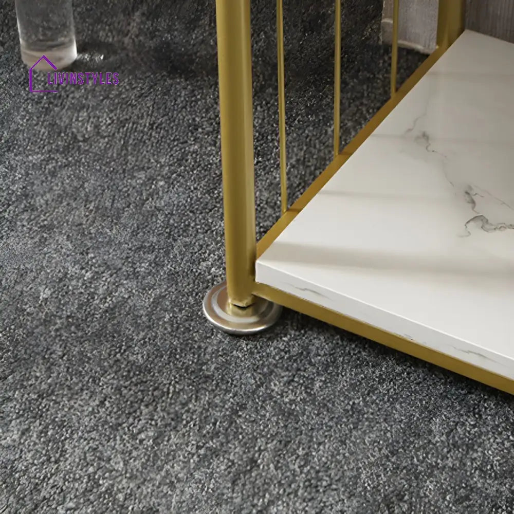 Zlata Stainless Steel Frame Bookshelves | Storage Shelves
