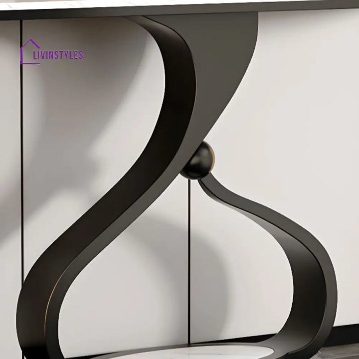 Zohair Stainless Steel Living Room Console Table