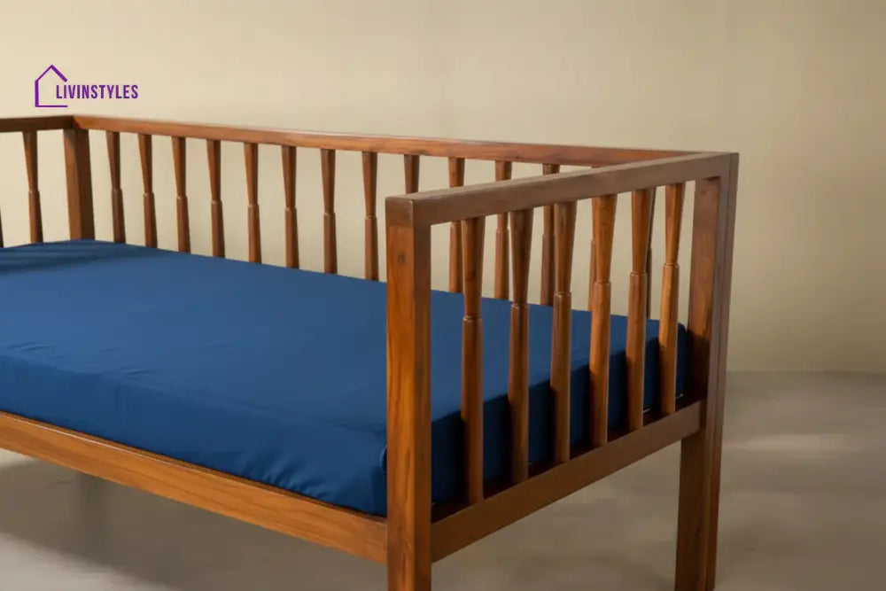 Spindle Teak Wood Day Bed DAY BEDS