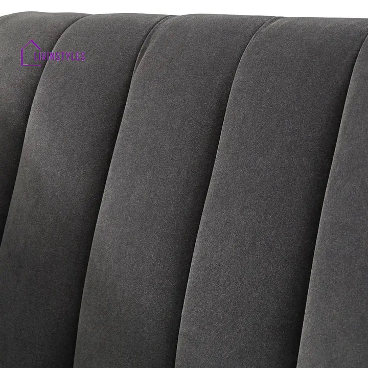 Zoya 3 Seater Sofa in Beige colour for Living Room