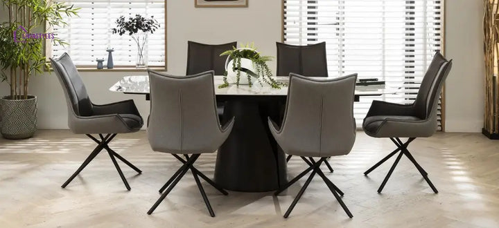 Zoya 8 Seater Ceramic Dining Table Dining Room / Dining Tables