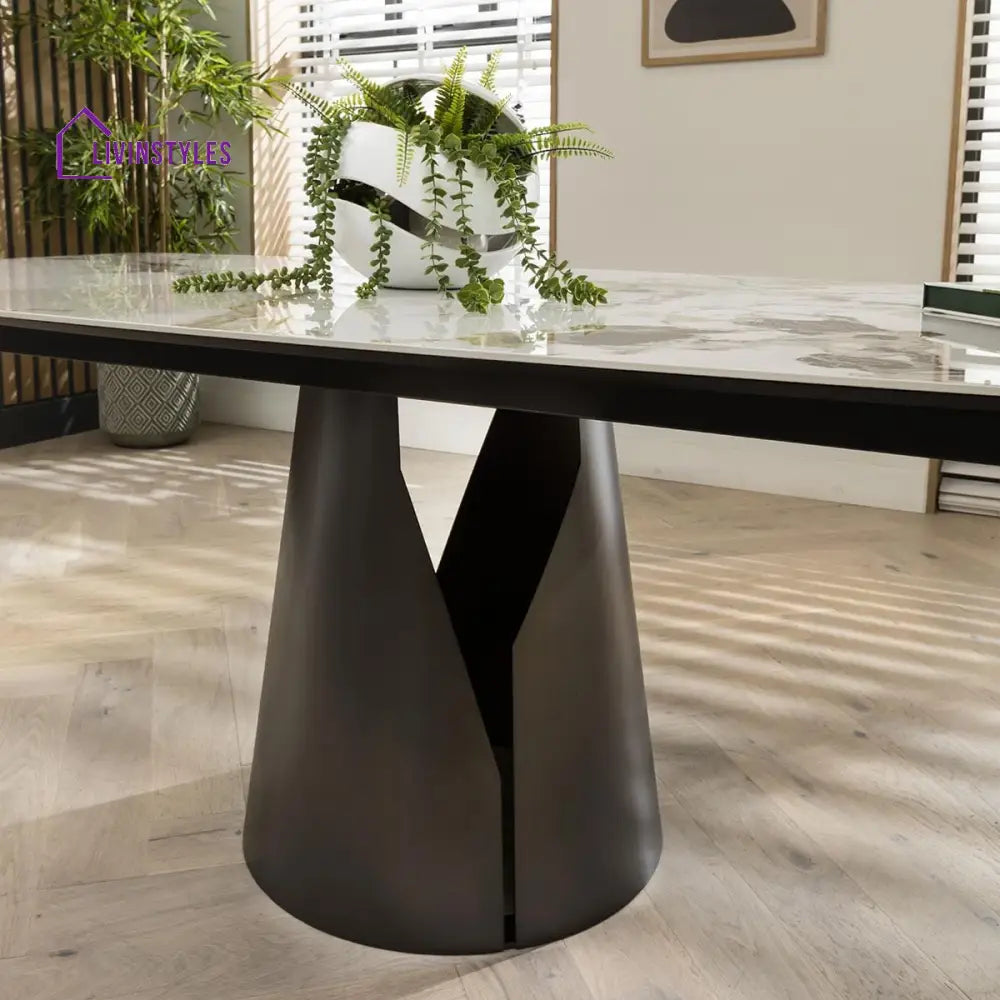 Zoya 8 Seater Ceramic Dining Table Dining Room / Dining Tables