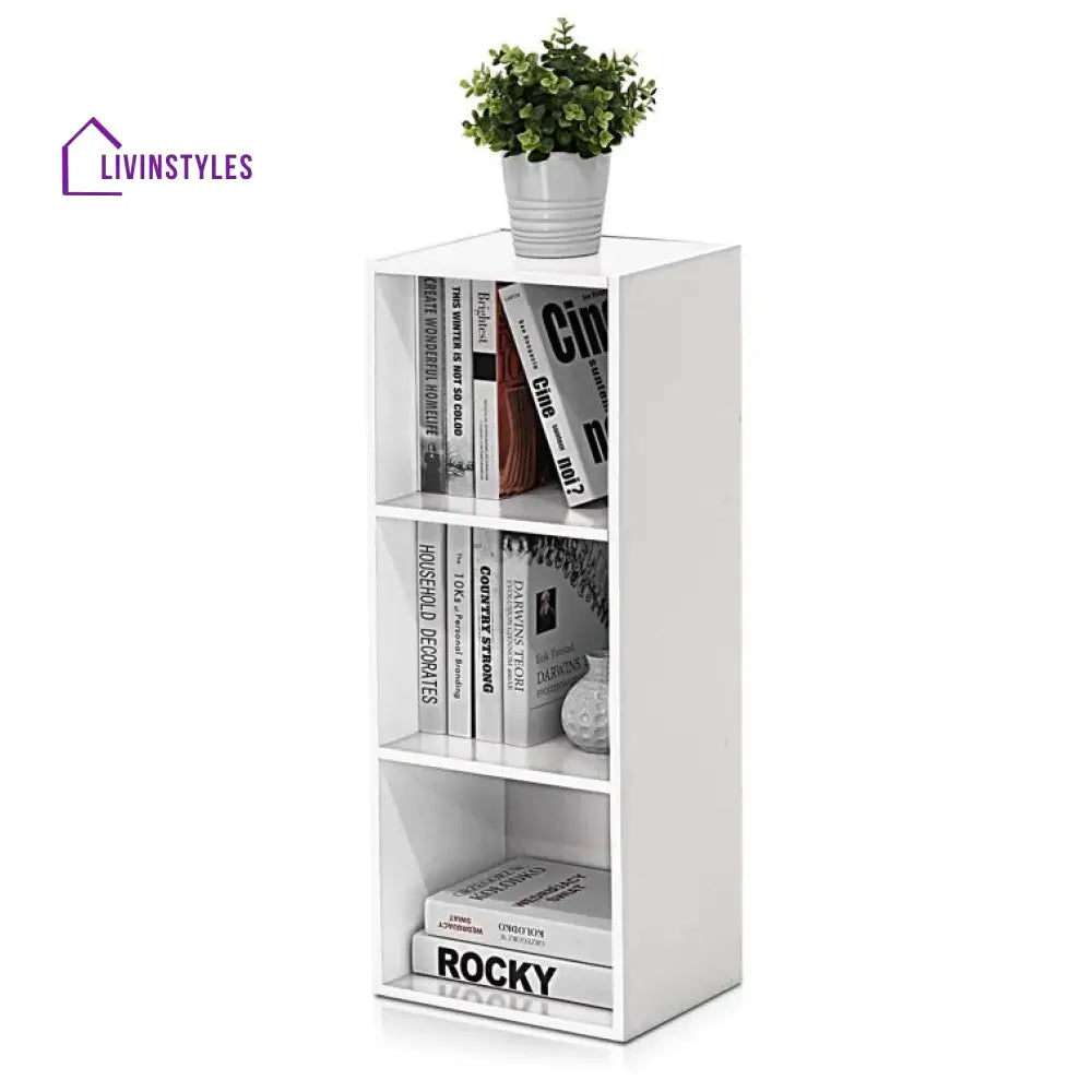 Zoya Engineered Wood Bookshelves | Bookshelf for Living Room | Bedroom | Drawing Room | Study Room