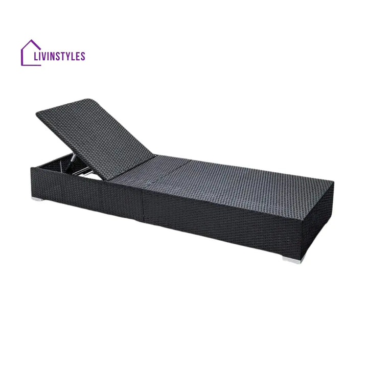 Zoya Outdoor 2-Piece Chaise Lounge Chair with Adjustable Settings and Cushions - Lounger Set
