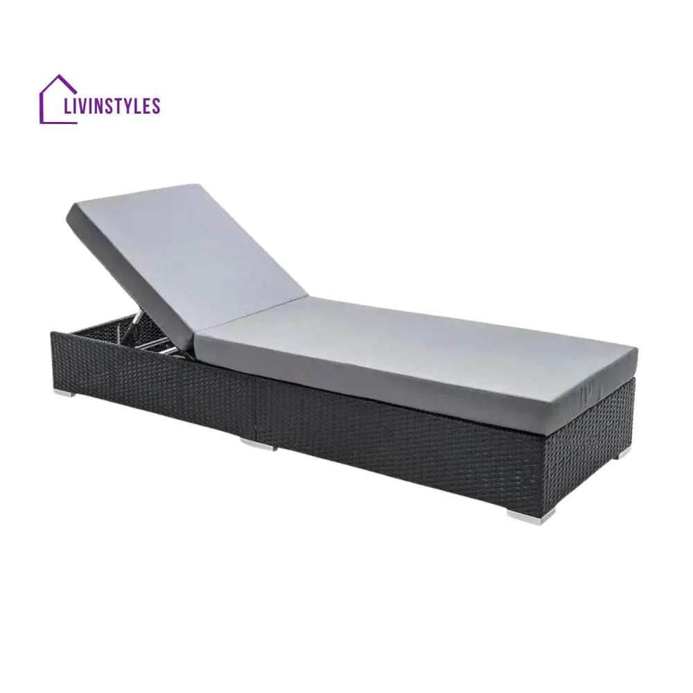 Zoya Outdoor 2-Piece Chaise Lounge Chair with Adjustable Settings and Cushions - Lounger Set