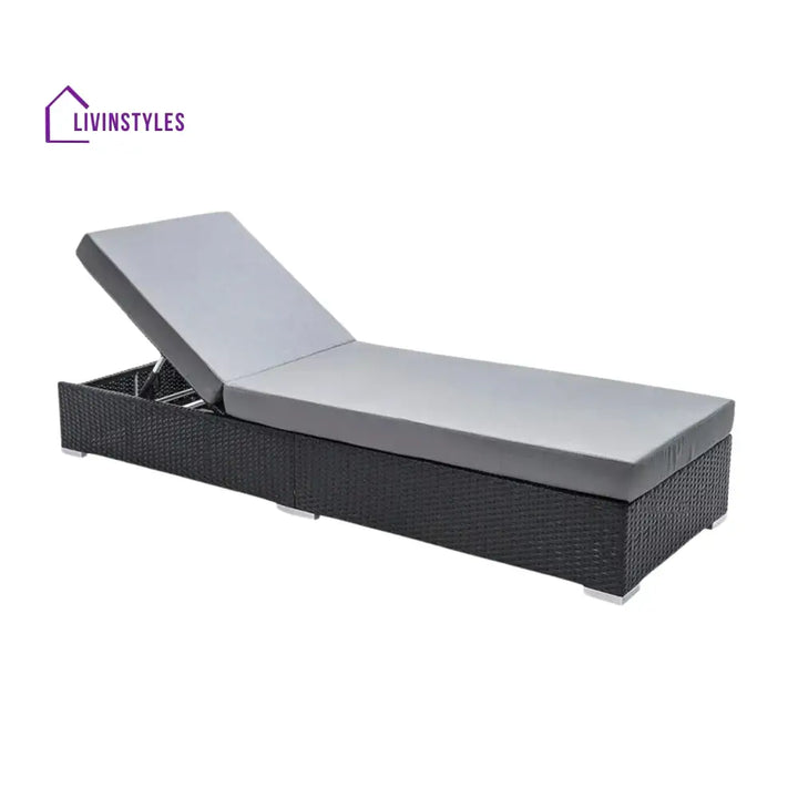 Zoya Outdoor 2-Piece Chaise Lounge Chair with Adjustable Settings and Cushions - Lounger Set