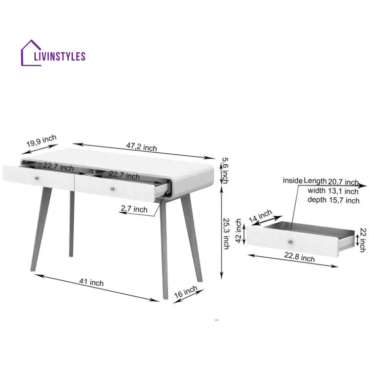 Zoya Solid Sheesham Wood Study Table for Students